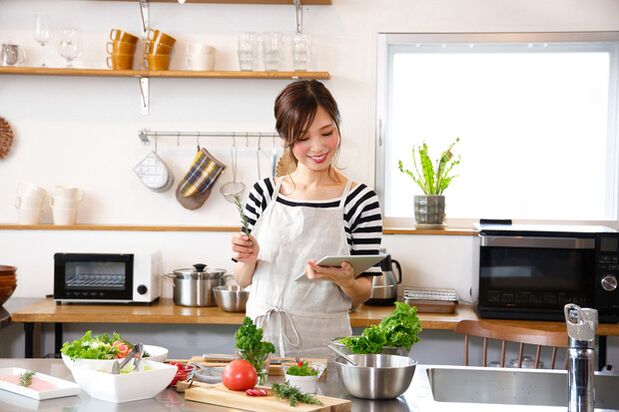 Cocina japonesa comida útil